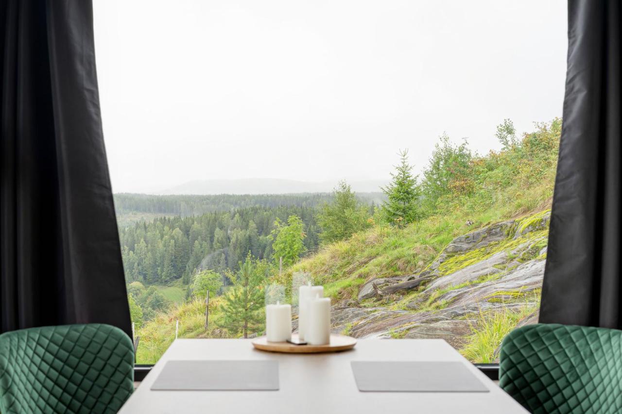Stange Hide Hut - Amazing View 50 Min From Osloヴィラ エクステリア 写真